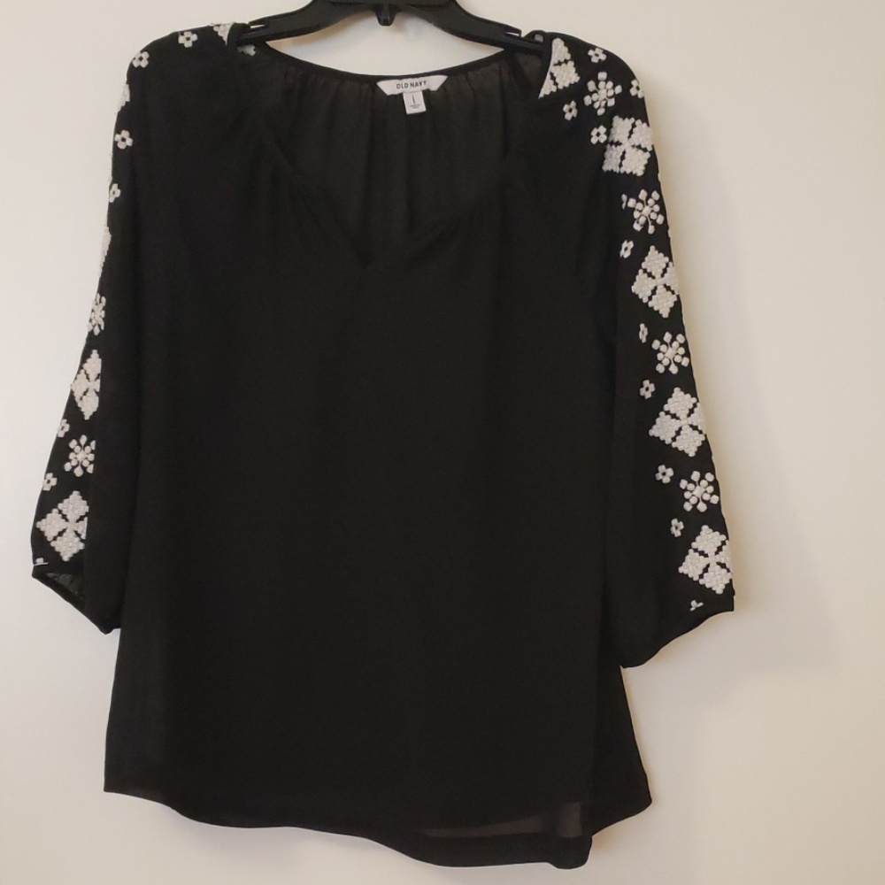 Sheer blouse